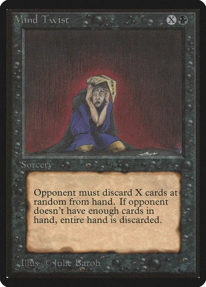 Mind Twist [Beta Edition] - MTG Single