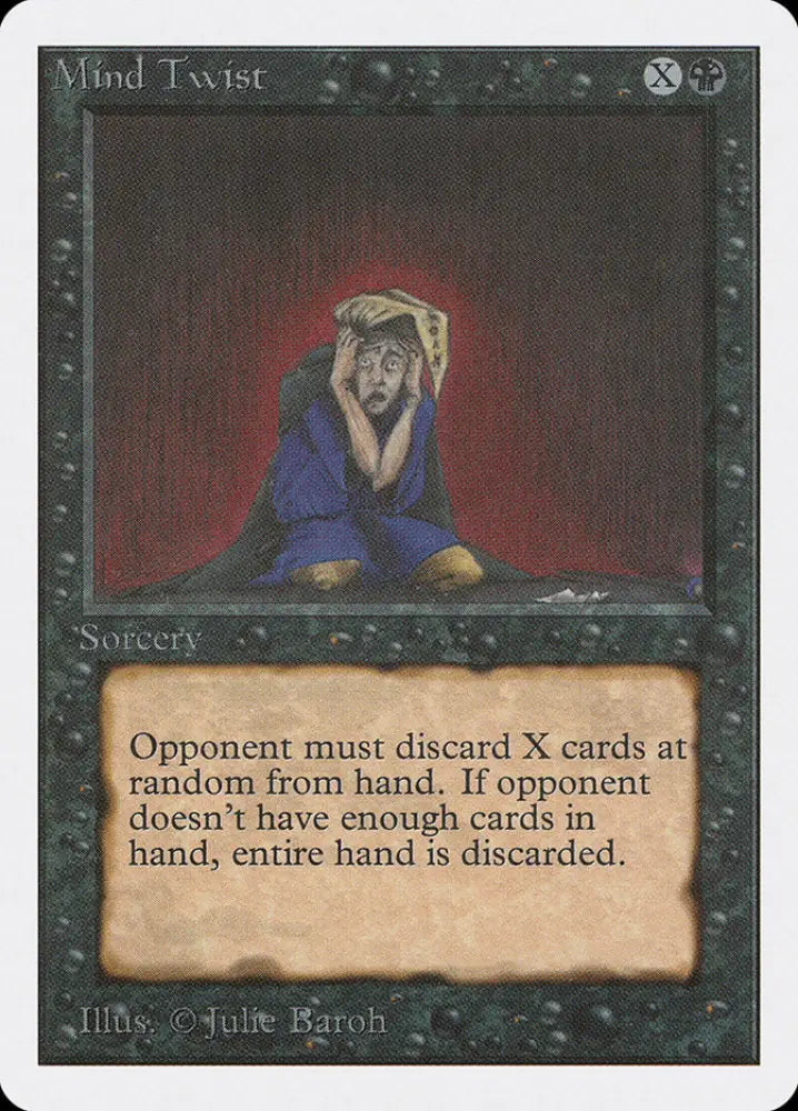 Mind Twist [Unlimited Edition] - MTG Single