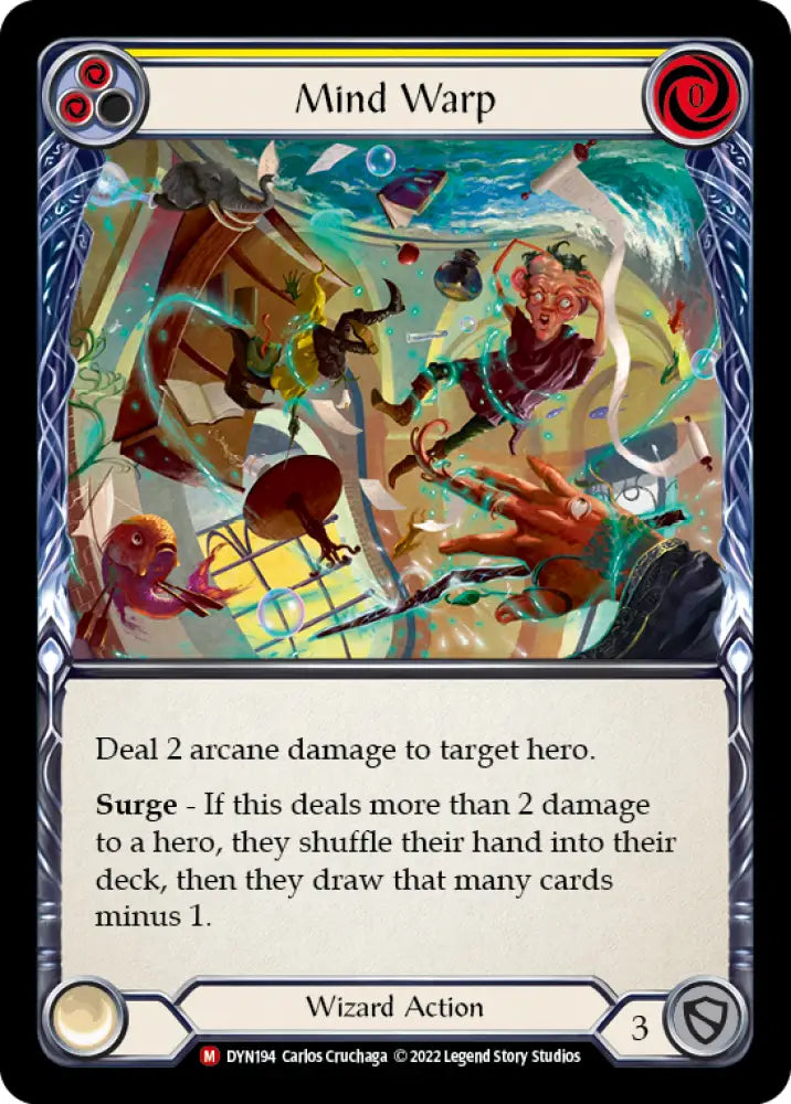 Mind Warp [Dynasty] Rainbow Foil - Flesh And Blood Single