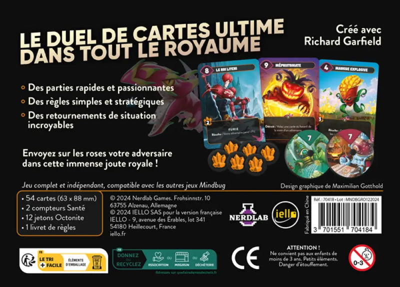 Mindbug: Bataille de Fruits Royale (FR) - Board Games