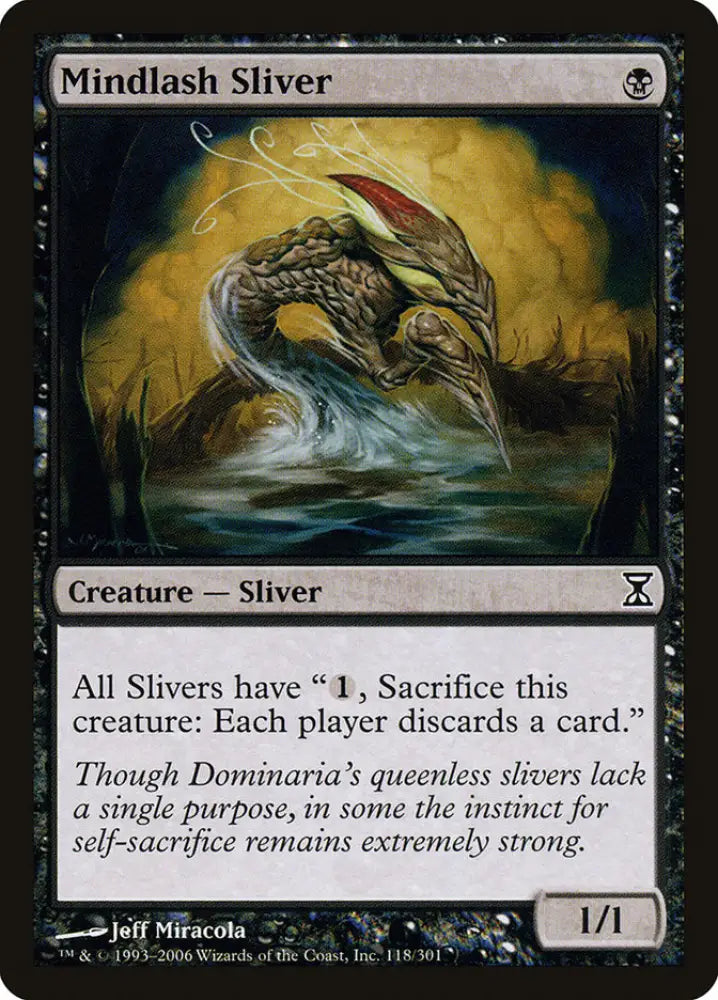 Mindlash Sliver [Time Spiral] - MTG Single