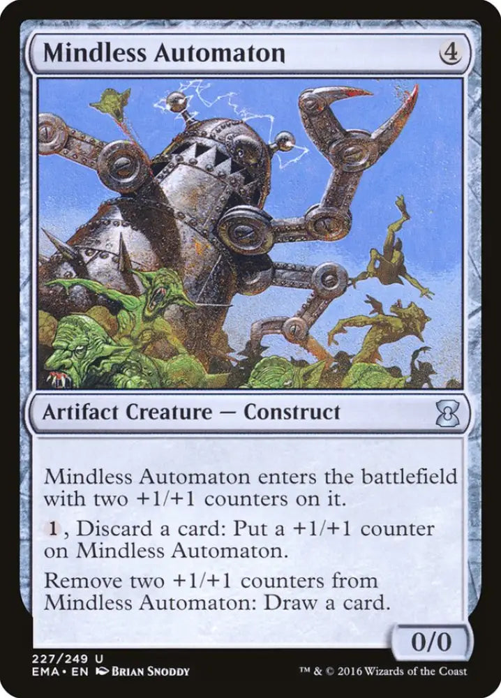 Mindless Automaton [Eternal Masters] - MTG Single