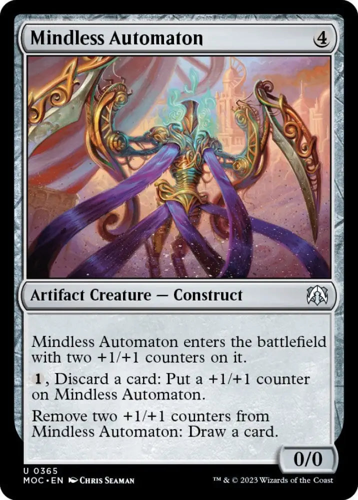 Mindless Automaton [March of the Machine Commander] - MTG Single