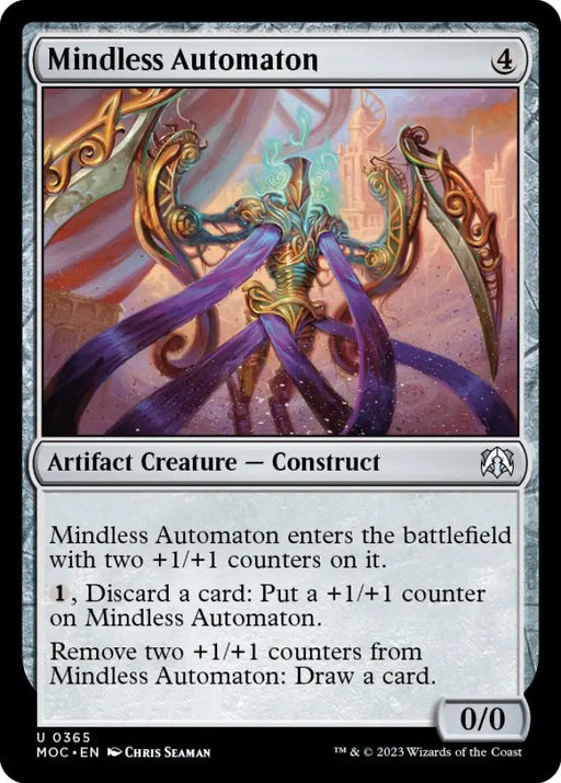 Mindless Automaton [March of the Machine Commander] - MTG Single