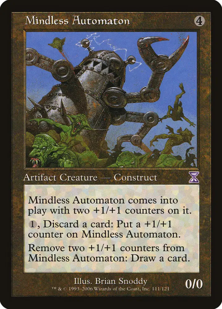 Mindless Automaton [Time Spiral Timeshifted] - MTG Single