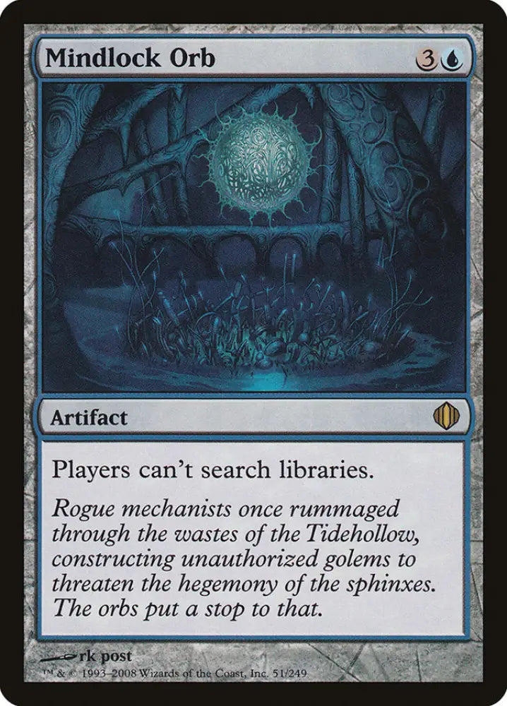 Mindlock Orb [Shards of Alara] - MTG Single