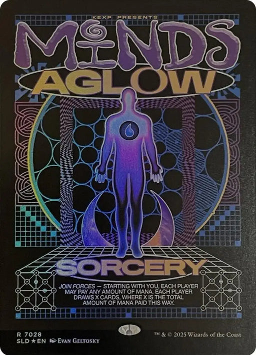 Minds Aglow (Rainbow Foil) (7028) [Secret Lair Drop]