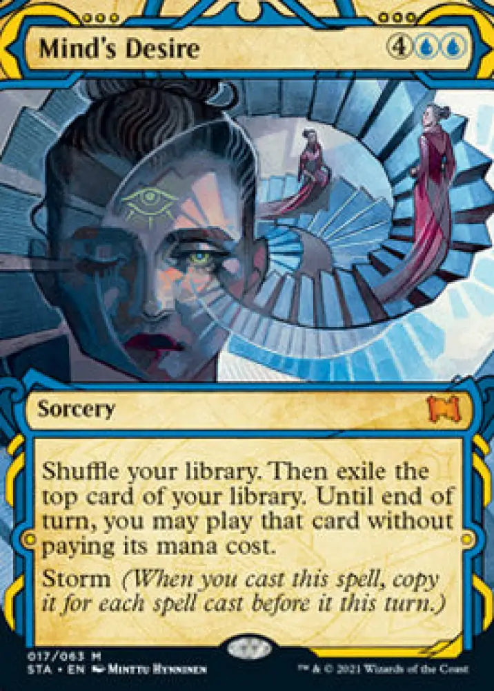 Mind’s Desire (Foil Etched) [Strixhaven: School of Mages Mystical Archive] - MTG Single