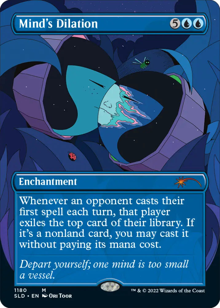 Mind’s Dilation (Borderless) [Secret Lair Drop Series] - MTG Single