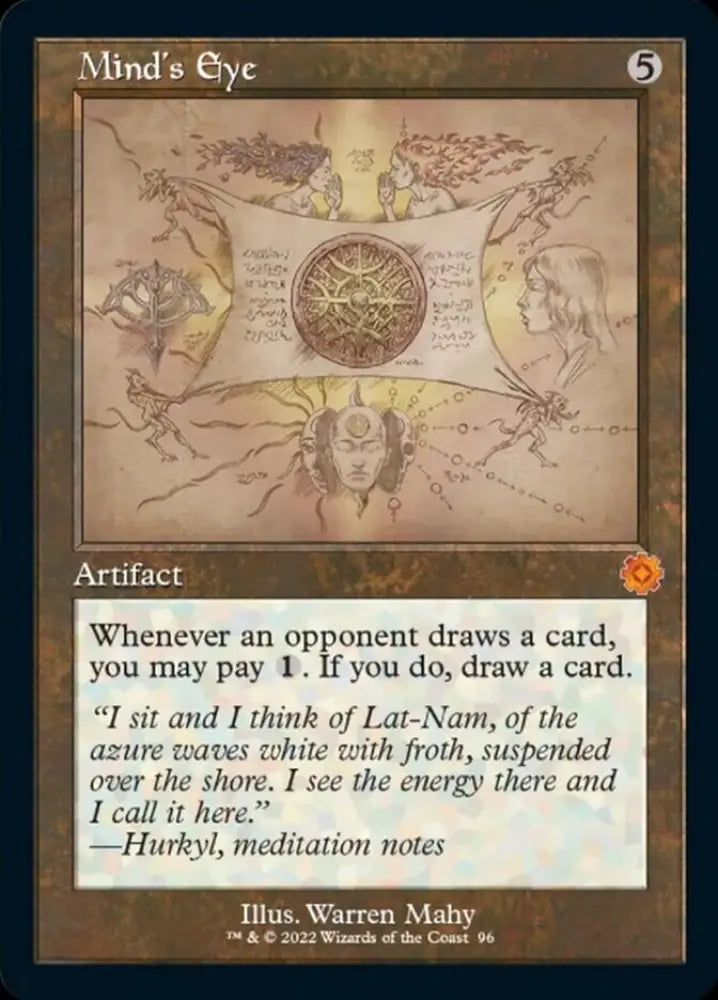 Mind’s Eye (Retro Schematic) [The Brothers’ War Retro Artifacts] - MTG Single