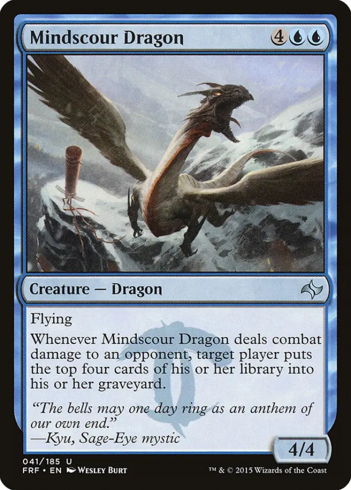 Mindscour Dragon [Fate Reforged] - MTG Single