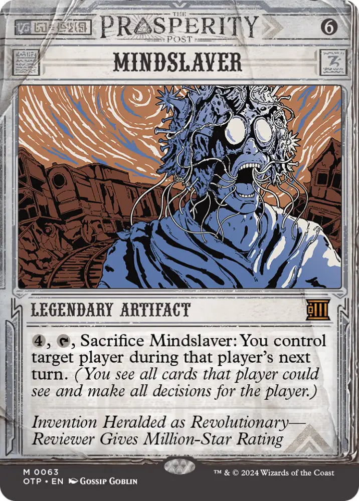 Mindslaver [Outlaws of Thunder Junction: Breaking News] - MTG Single