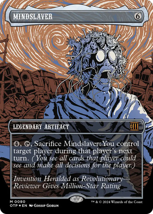 Mindslaver (Textured Foil) [Outlaws of Thunder Junction: Breaking News] - MTG Single