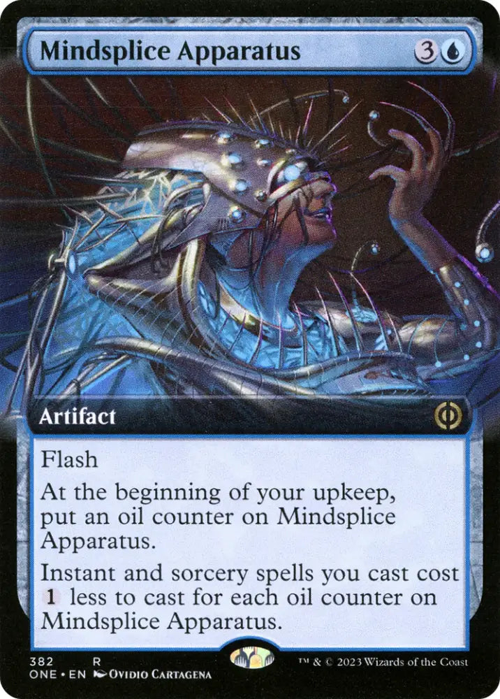 Mindsplice Apparatus (Extended Art) [Phyrexia: All Will Be One] - MTG Single