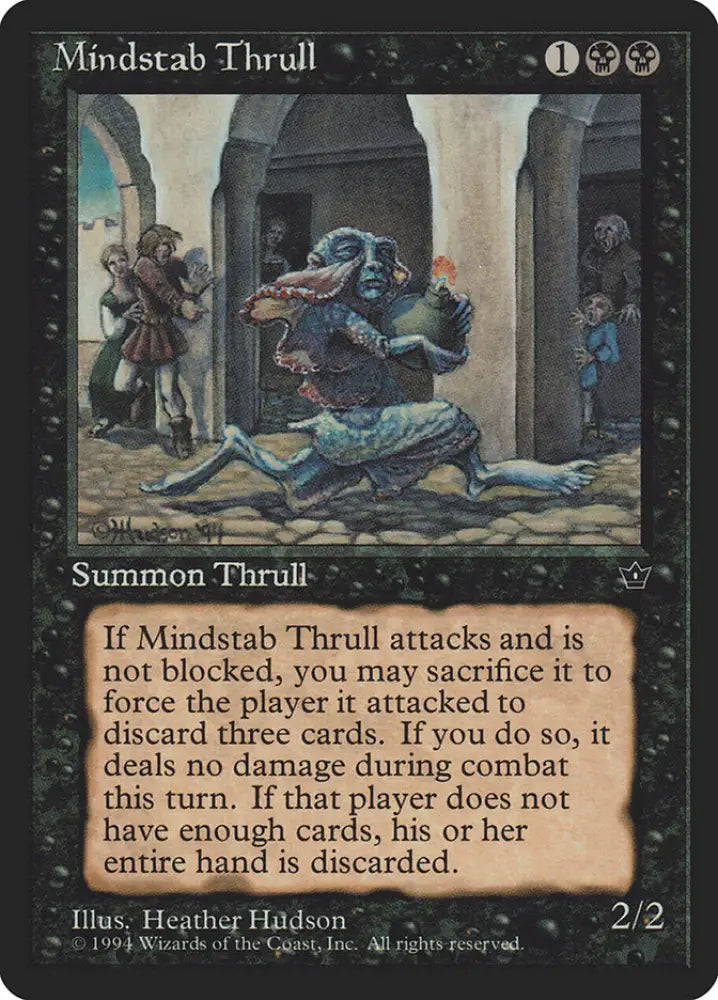 Mindstab Thrull (Heather Hudson) [Fallen Empires] - MTG Single