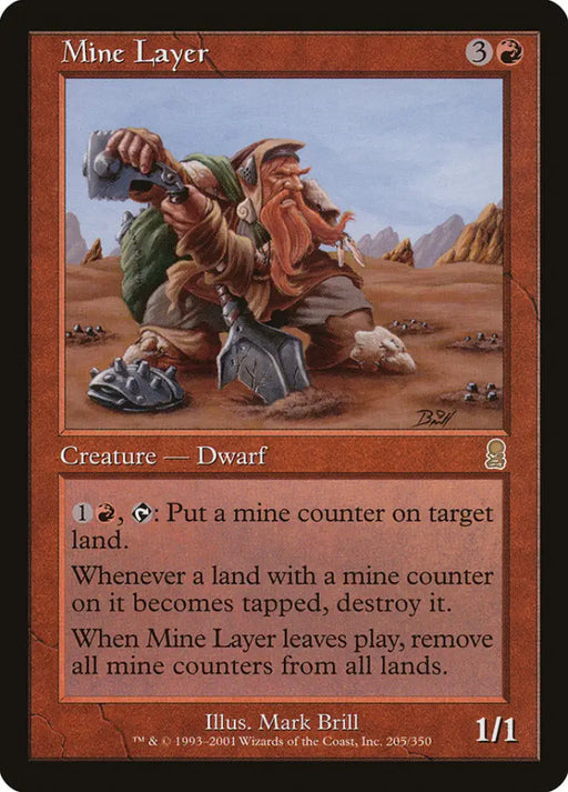 Mine Layer [Odyssey] - MTG Single