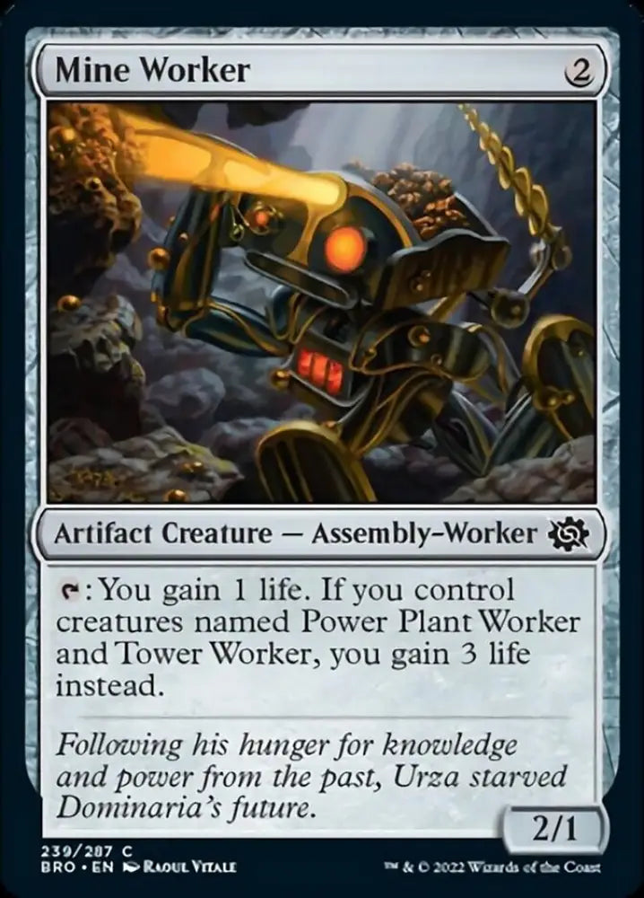 Mine Worker [The Brothers’ War] - MTG Single