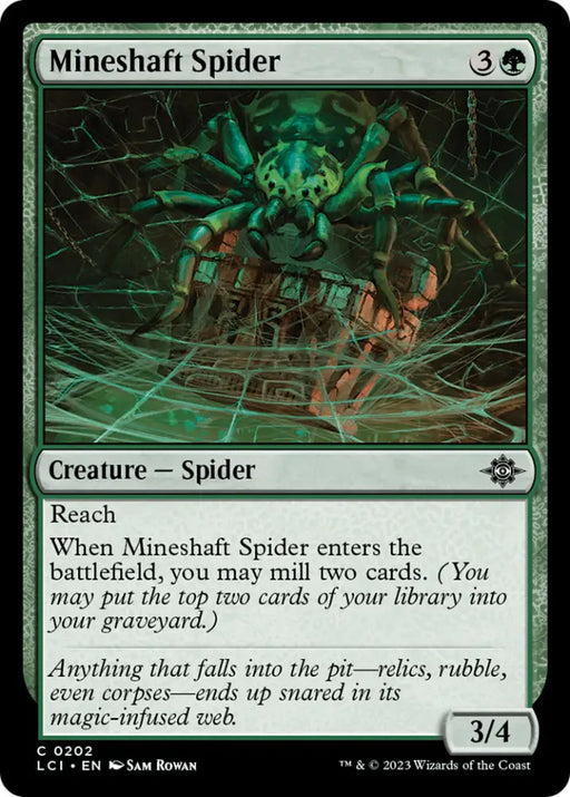 Mineshaft Spider [The Lost Caverns of Ixalan] - MTG Single