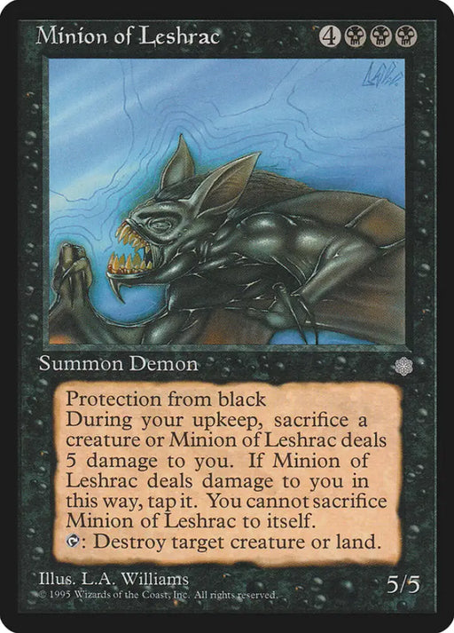 Minion of Leshrac [Ice Age] - MTG Single