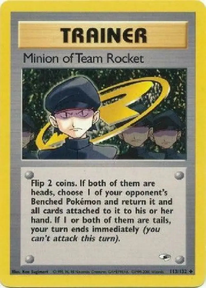 Minion of Team Rocket (113/132) [Gym Heroes Unlimited] - Pokemon Single