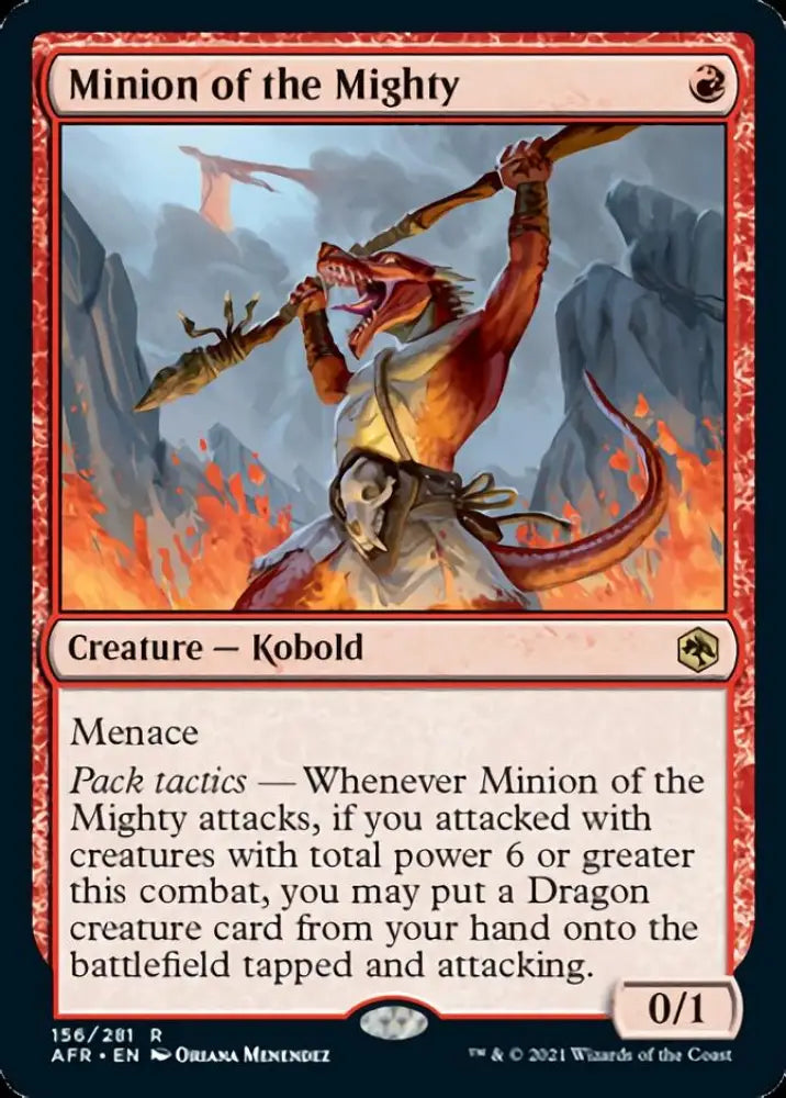 Minion of the Mighty [Dungeons & Dragons: Adventures in the Forgotten Realms] - MTG Single