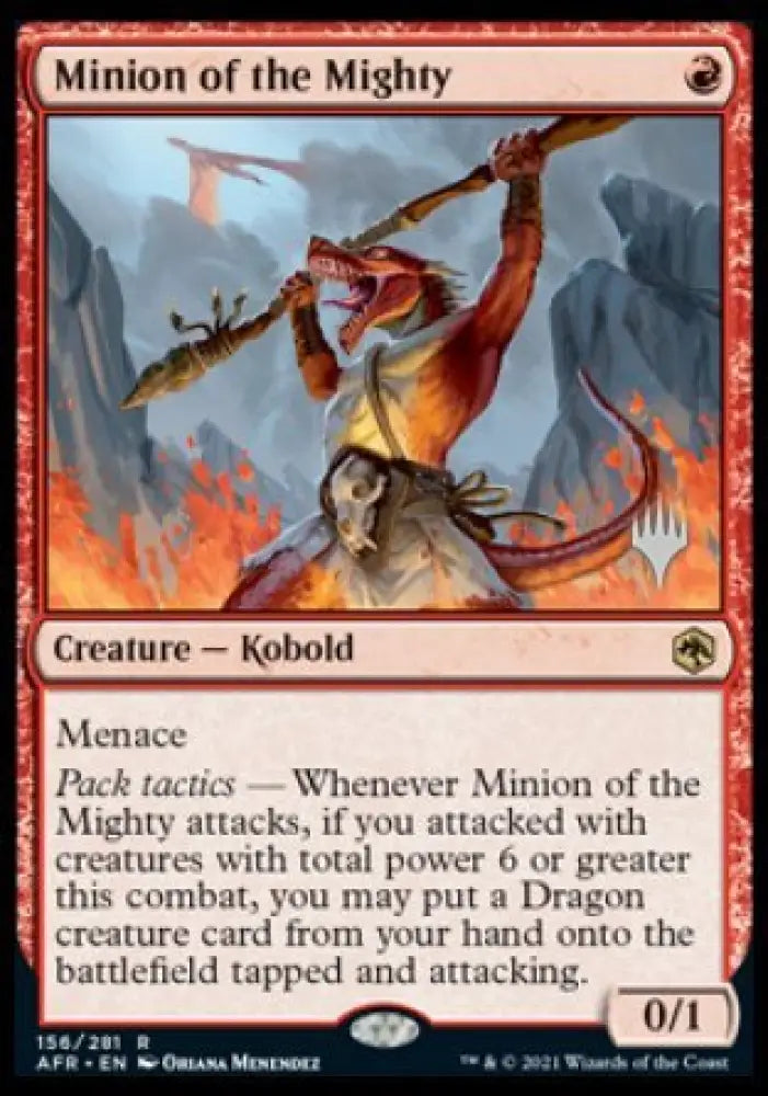 Minion of the Mighty (Promo Pack) [Dungeons & Dragons: Adventures in the Forgotten Realms Promos] - MTG Single