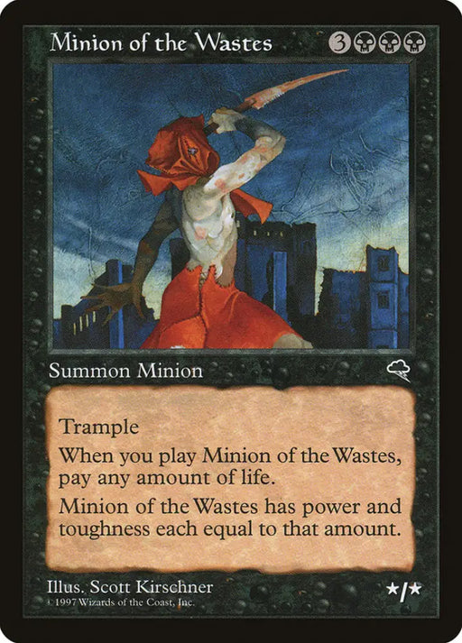 Minion of the Wastes [Tempest] - MTG Single