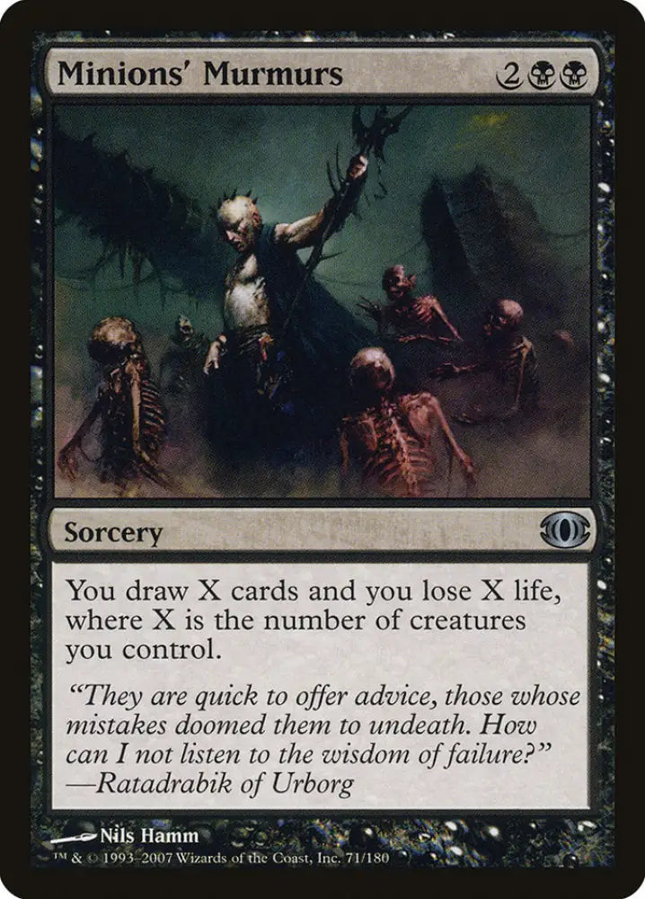 Minions’ Murmurs [Future Sight] - MTG Single