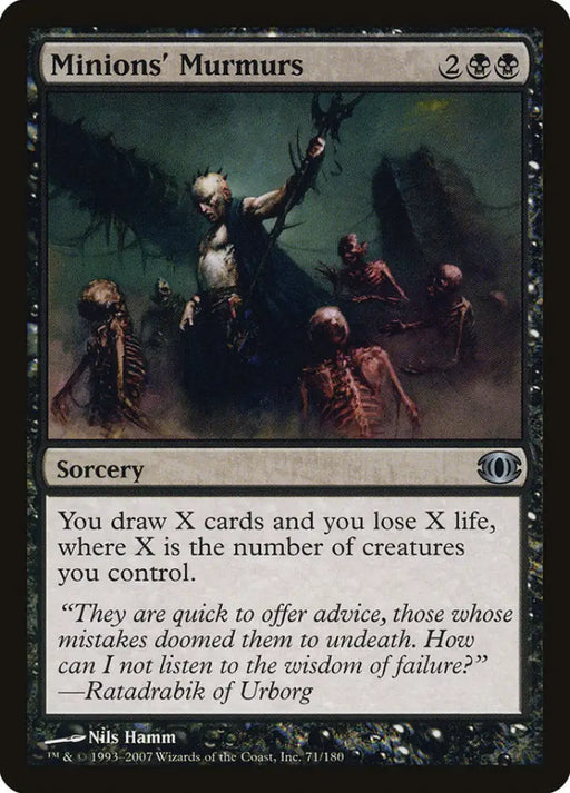 Minions’ Murmurs [Future Sight] - MTG Single
