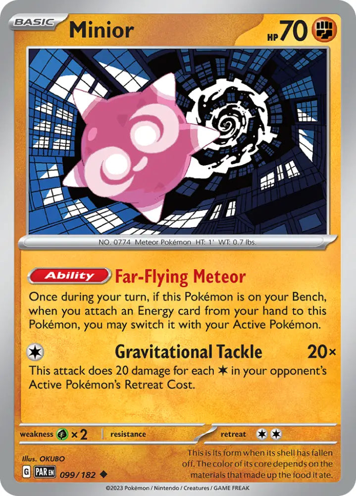 Minior (099/182) [Scarlet & Violet: Paradox Rift] - Pokemon Single