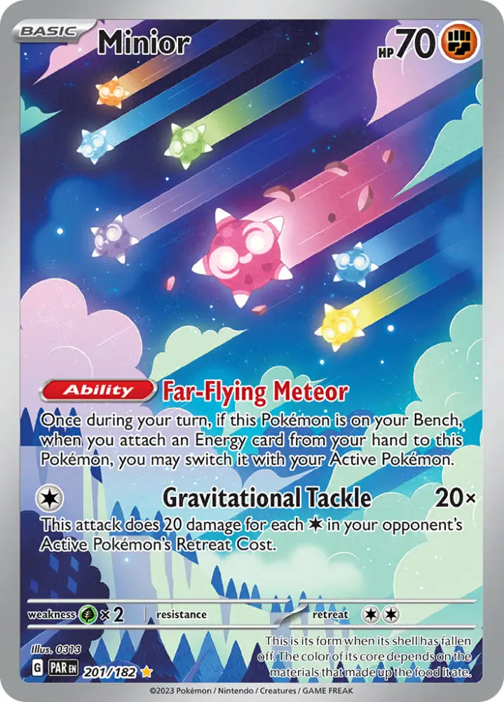 Minior (201/182) [Scarlet & Violet: Paradox Rift] - Pokemon Single