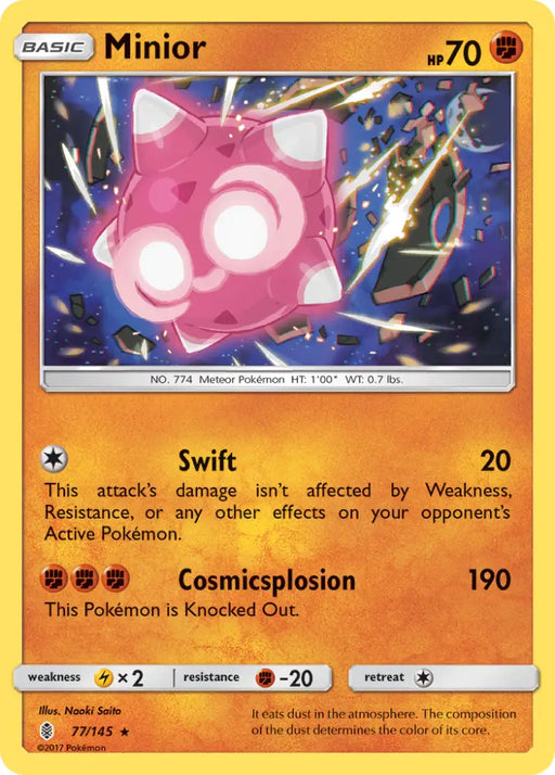 Minior (77/145) [Sun & Moon: Guardians Rising] - Pokemon Single