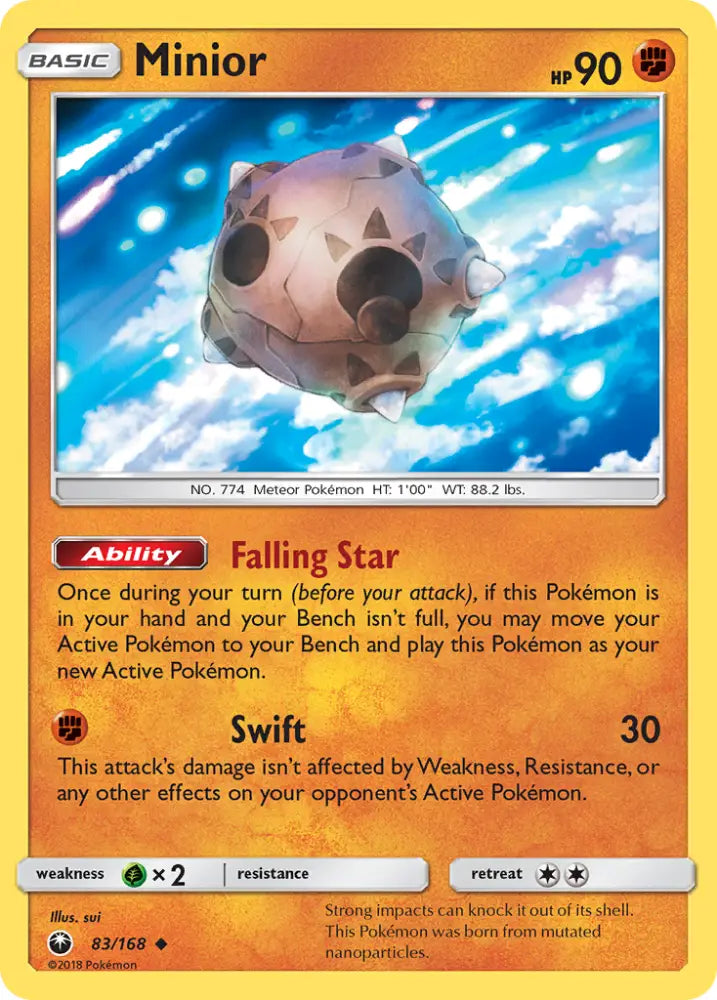 Minior (83/168) [Sun & Moon: Celestial Storm] - Pokemon Single
