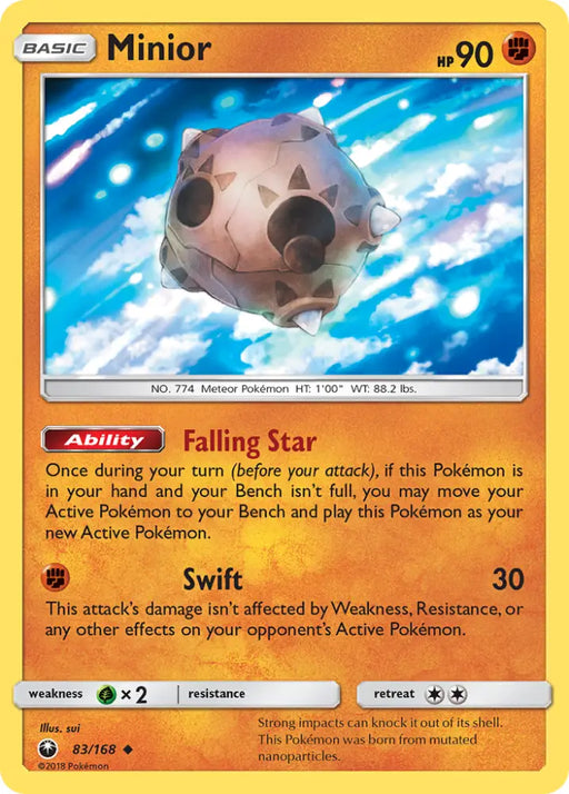 Minior (83/168) [Sun & Moon: Celestial Storm] - Pokemon Single