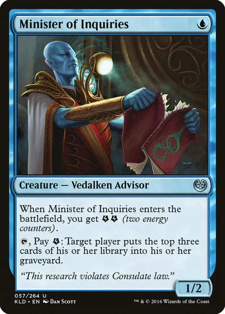 Minister of Inquiries [Kaladesh] - MTG Single