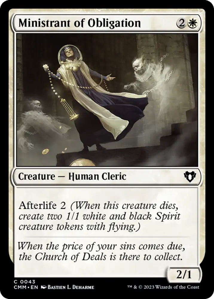 Ministrant of Obligation [Commander Masters] - MTG Single