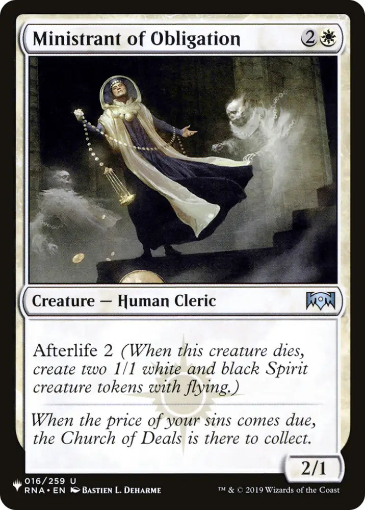 Ministrant of Obligation [The List] - MTG Single