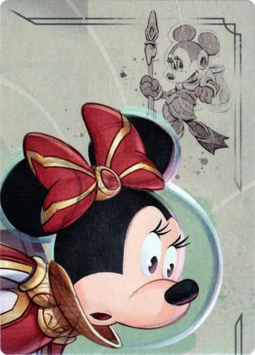 Minnie Mouse - Wide-Eyed Diver Puzzle Insert (Top Right) [Rise of the Floodborn] - Lorcana Single