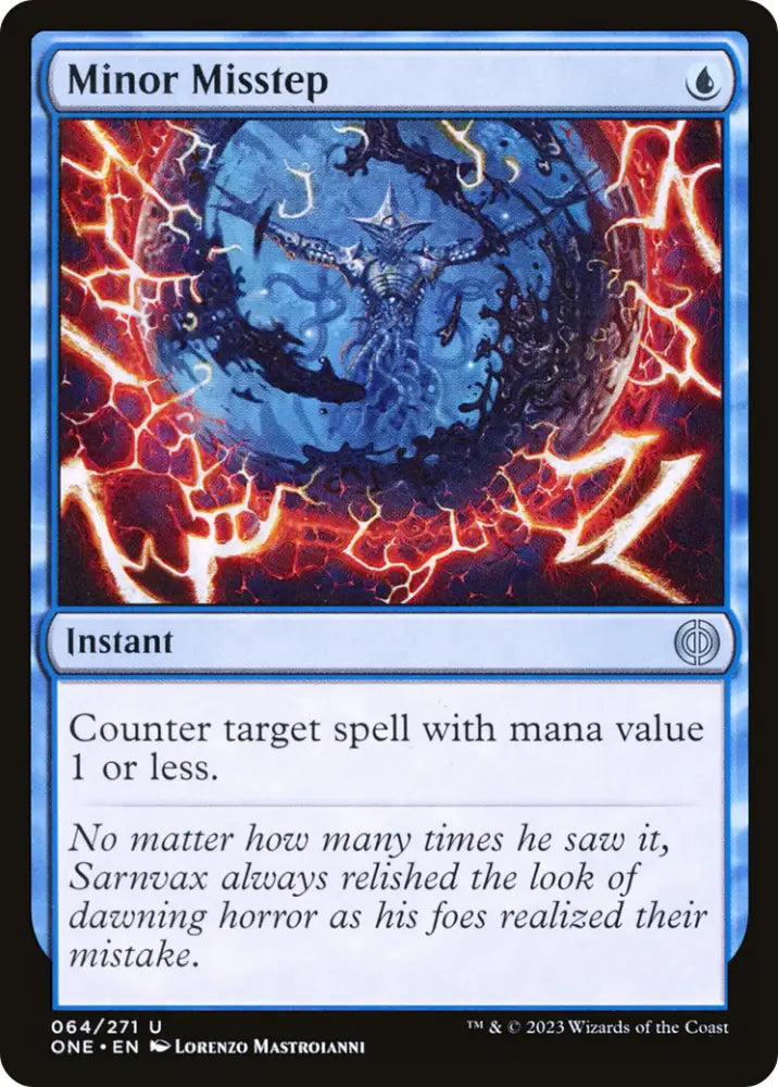 Minor Misstep [Phyrexia: All Will Be One] - MTG Single
