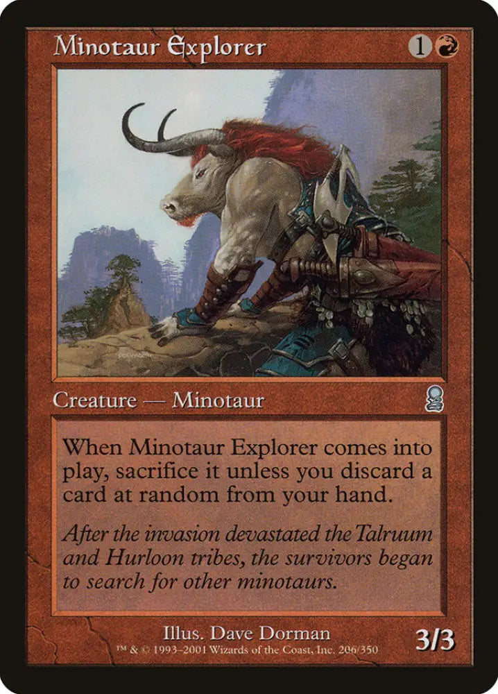 Minotaur Explorer [Odyssey] - MTG Single