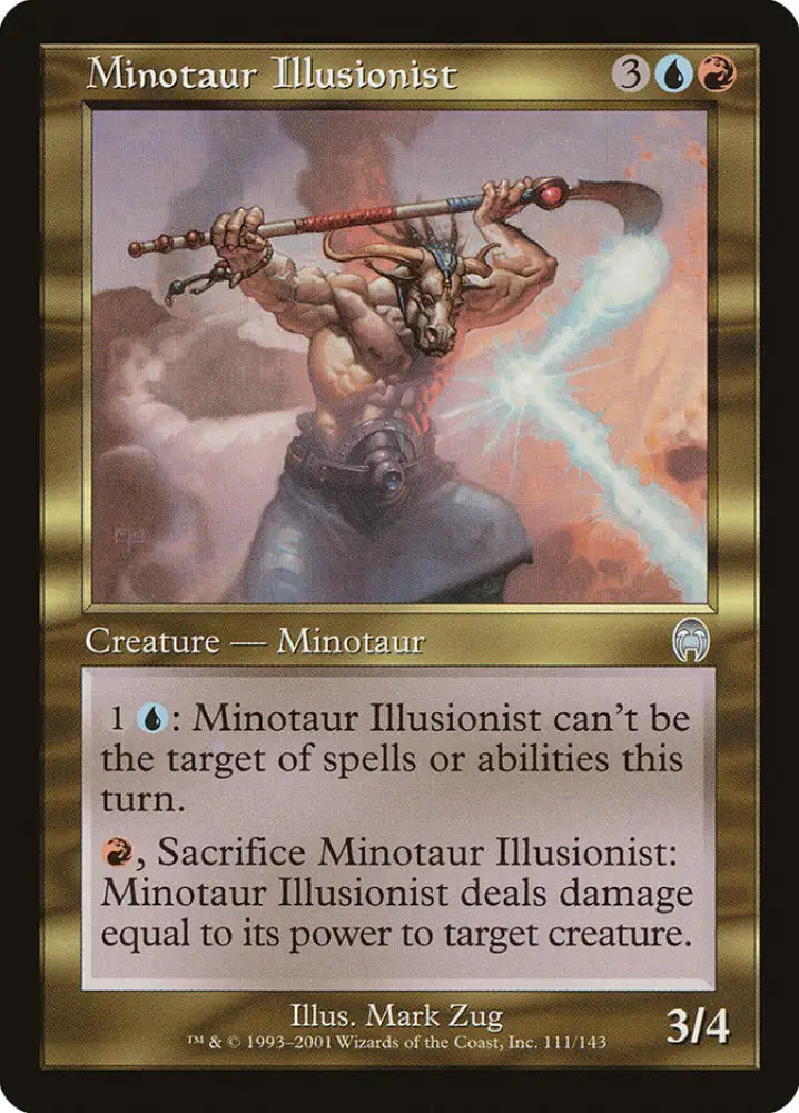 Minotaur Illusionist [Apocalypse] - MTG Single