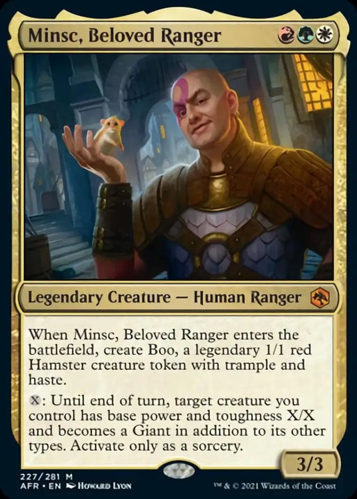 Minsc Beloved Ranger [Dungeons & Dragons: Adventures in the Forgotten Realms] - MTG Single