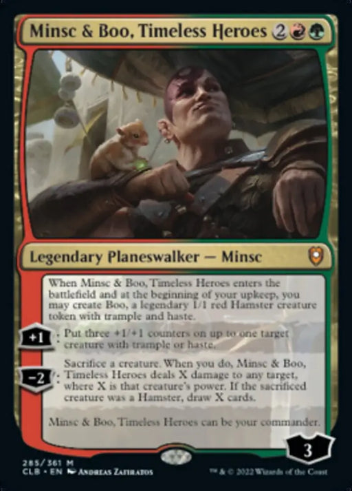 Minsc & Boo Timeless Heroes [Commander Legends: Battle for Baldur’s Gate] - MTG Single