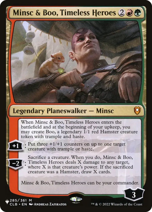 Minsc & Boo Timeless Heroes [The List] - MTG Single
