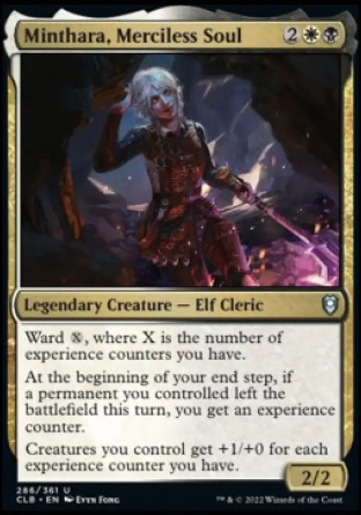 Minthara Merciless Soul [Commander Legends: Battle for Baldur’s Gate] - MTG Single