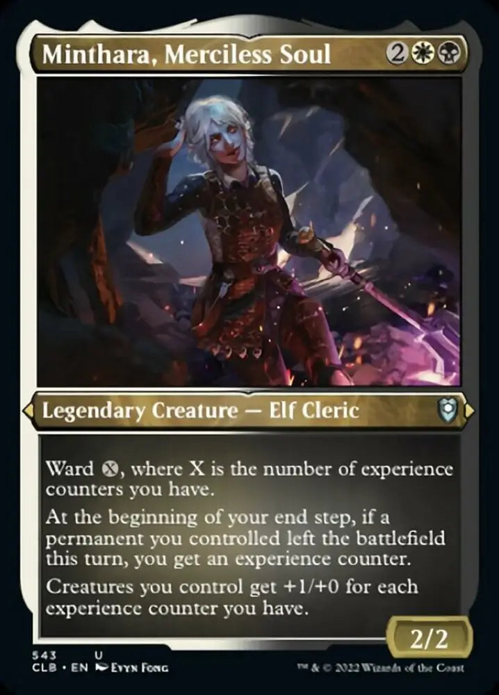 Minthara Merciless Soul (Foil Etched) [Commander Legends: Battle for Baldur’s Gate] - MTG Single