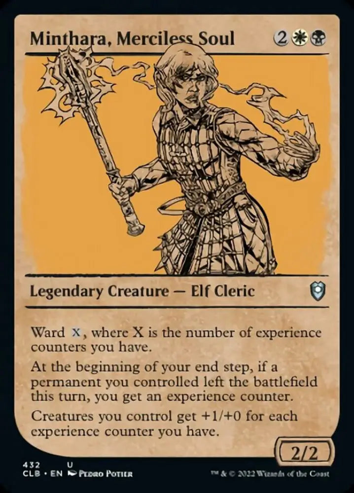 Minthara Merciless Soul (Showcase) [Commander Legends: Battle for Baldur’s Gate] - MTG Single