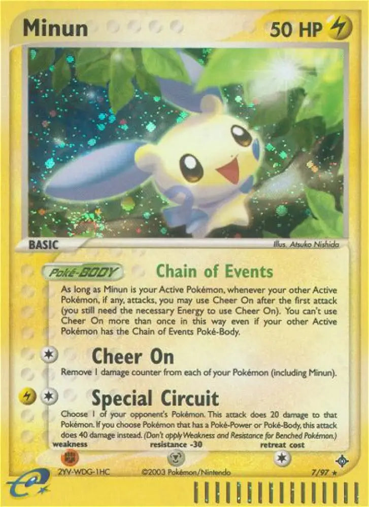Minun (7/97) [EX: Dragon] - Pokemon Single