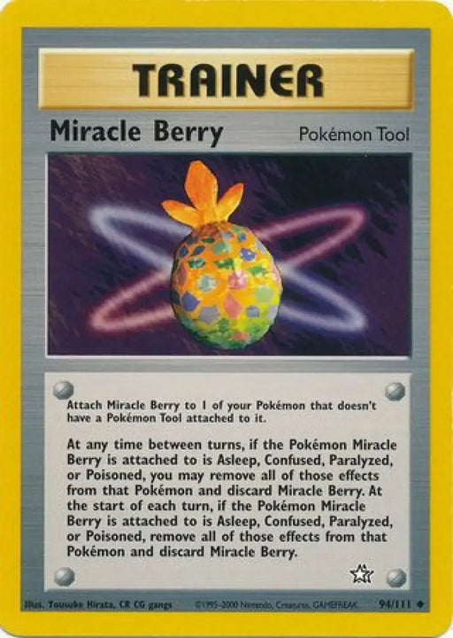 Miracle Berry (94/111) [Neo Genesis Unlimited] - Pokemon Single