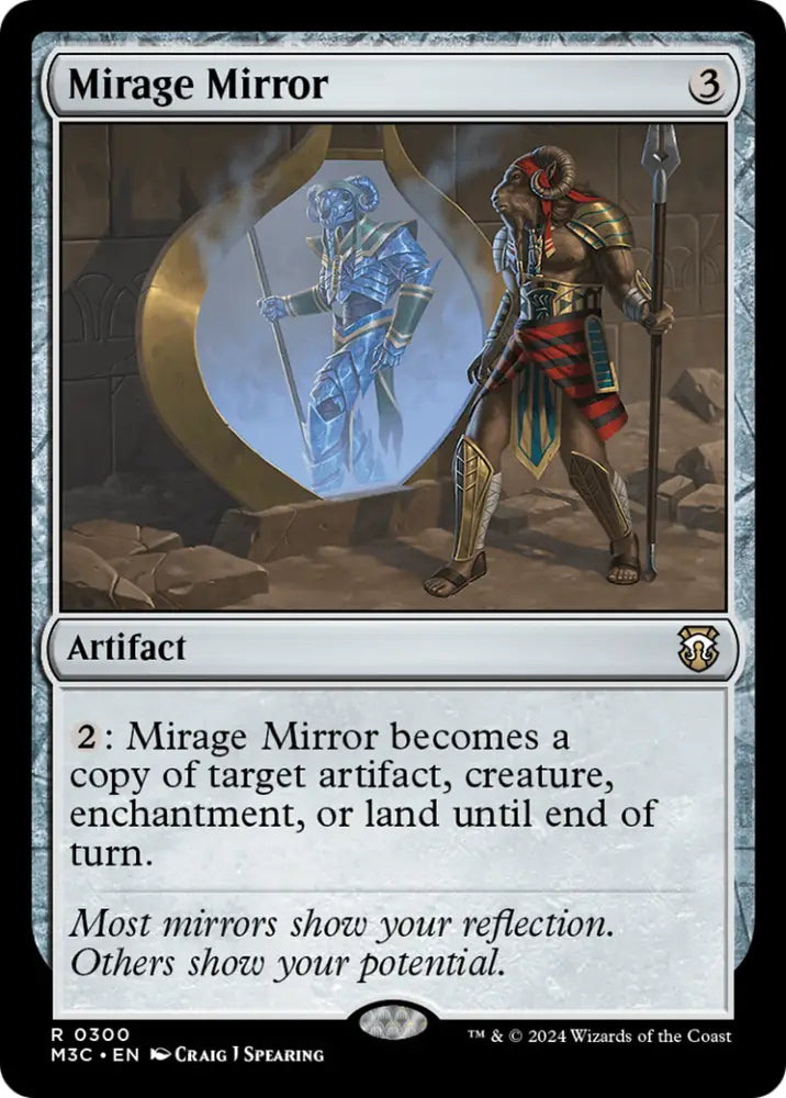 Mirage Mirror (Ripple Foil) [Modern Horizons 3 Commander] - MTG Single